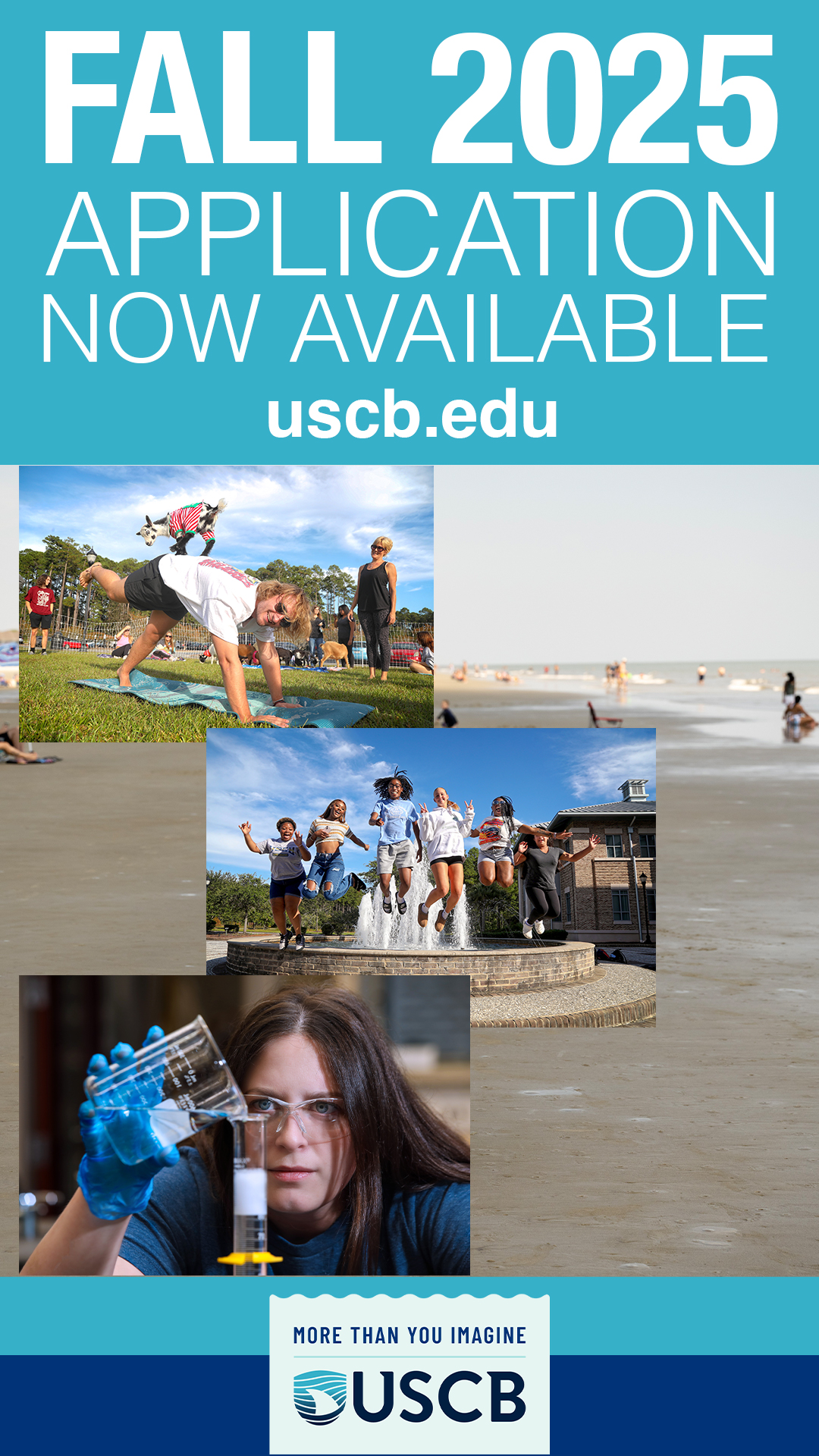 APPLY to USCB for Fall 2024