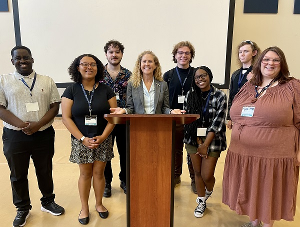 Creative Writers at USCB Student Research and Sholarship Day