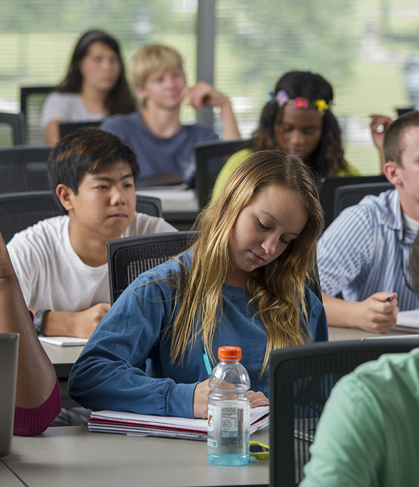 students in classroom