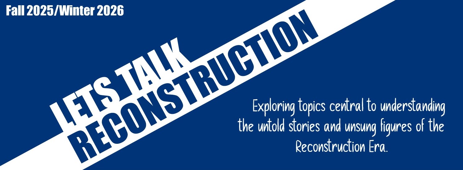 Let's Talk Speaker Series Title Graphic
