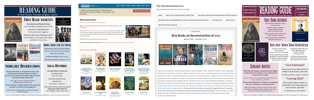 Graphic of reading lists