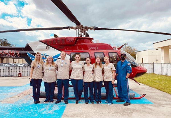 USCB Nursing students at salkehatchie campus