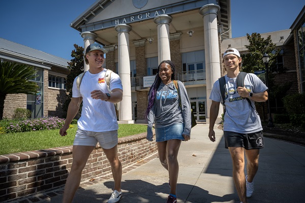 Students in front of Hargray