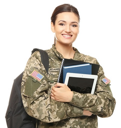 Cadet with Books