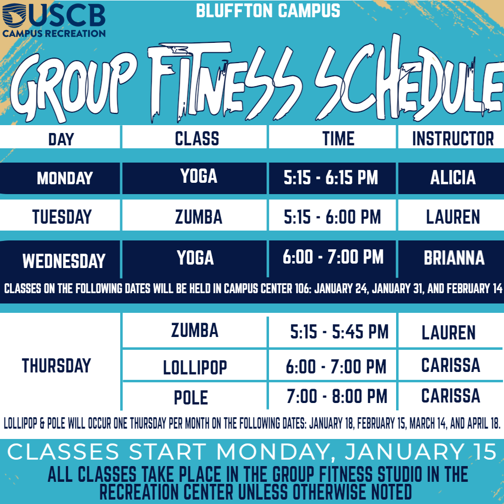 Group Fitness Schedule