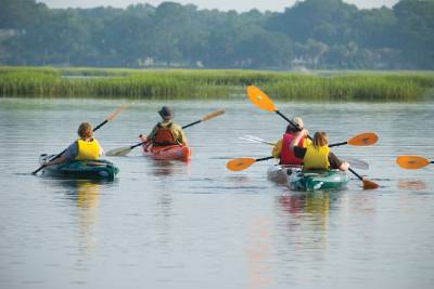 Kayakers