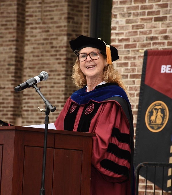 Faculty at Podium