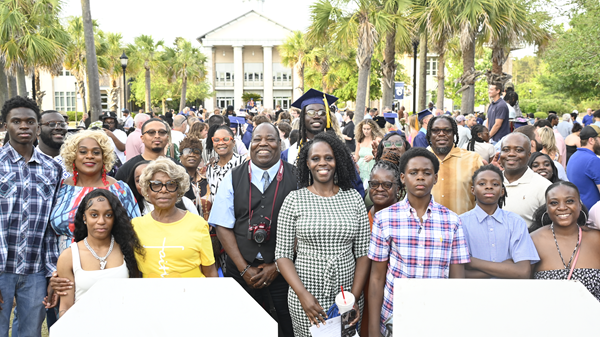 Families celebrating
