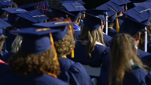 Latin Honors group of students crowd