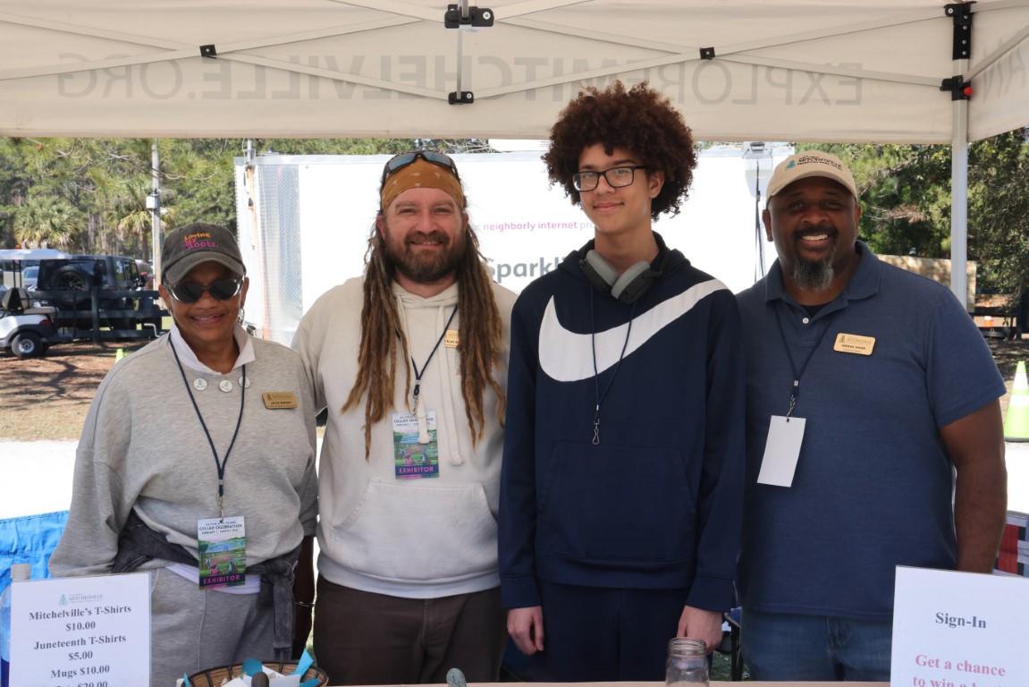 Mitchelleville Staff and Councilman Alex Brown