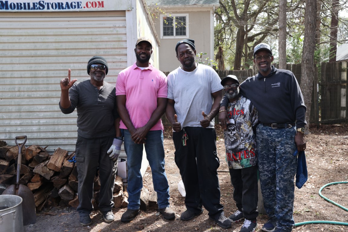 People at the Gullah Oyster Festival
