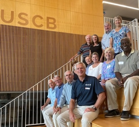 Center for Strategic Planning Group on USCB Stairs