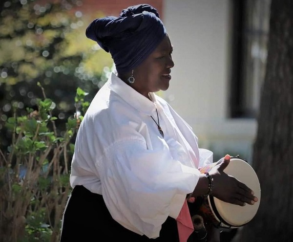 Woman with Drum