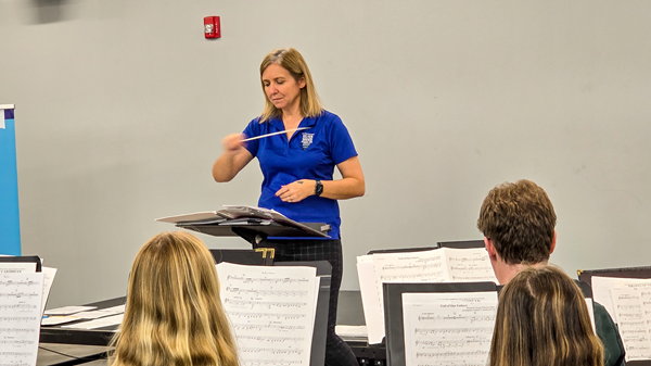 OLLI Band conductor