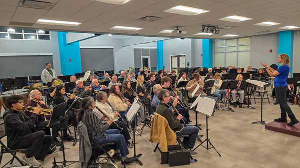 OLLI Band practicing