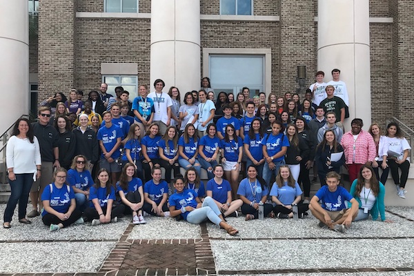 Students in front of hargray