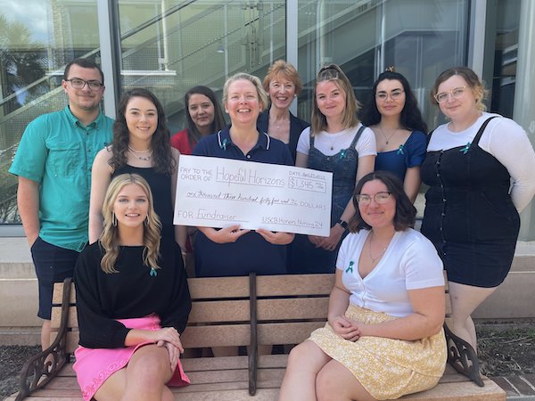 Beaufort College Honors Nursing students in Dr. Jo Kuehn’s Seminar IV class raised $1,345 for Hopeful Horizons in a kickball tournament and GoFundMe.com Beaufort College Honors Nursing students in Dr. Jo Kuehn’s Seminar IV class raised $1,345 for Hopeful Horizons in a kickball tournament and GoFundMe.com