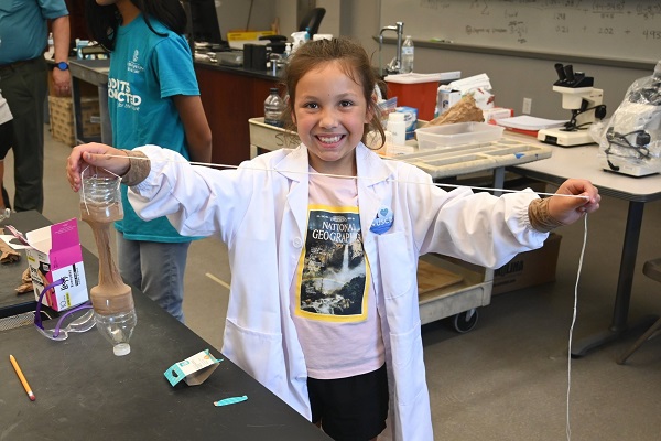 Kids doing a science project Kids doing a science project