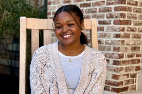 Savanna Fumbi smiling 