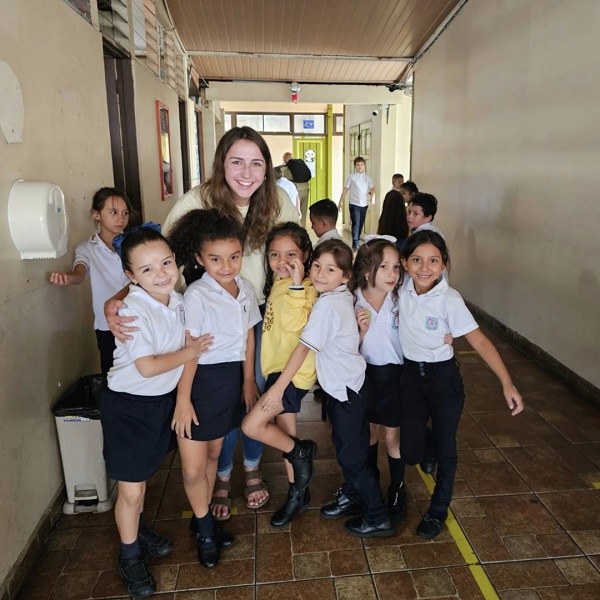 USCB students teaching at Costa RIca public schools USCB students teaching at Costa Rica public schools