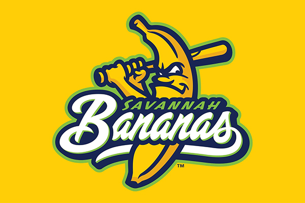 Cartoon drawing of a banana swinging a bat