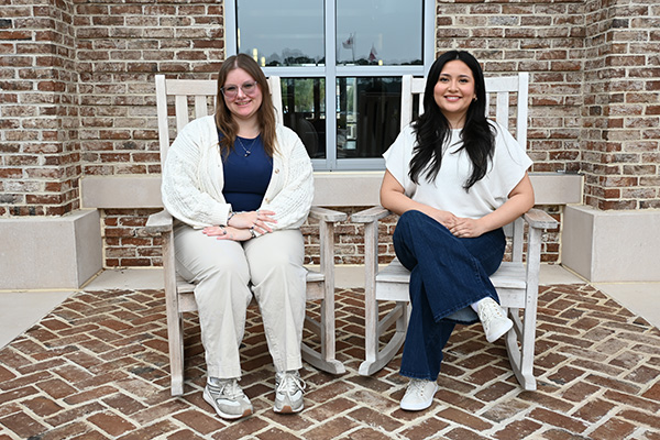 McNair Scholars Cybella M. and Brittney A.